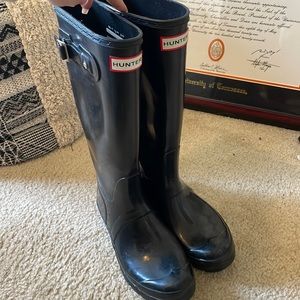 Black Hunter Boots